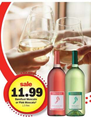 Barefoot Moscato or Pink Moscato