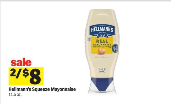 Hellmann's Squeeze Mayonnaise