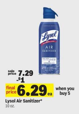 Lysol Air Sanitizer