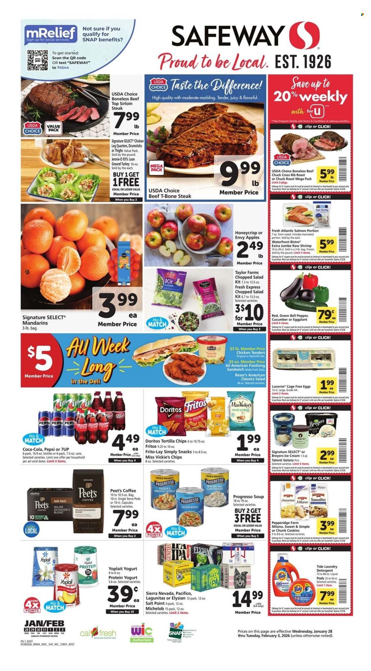 Safeway ad - 01/28/2026 - 02/03/2026. Page 1