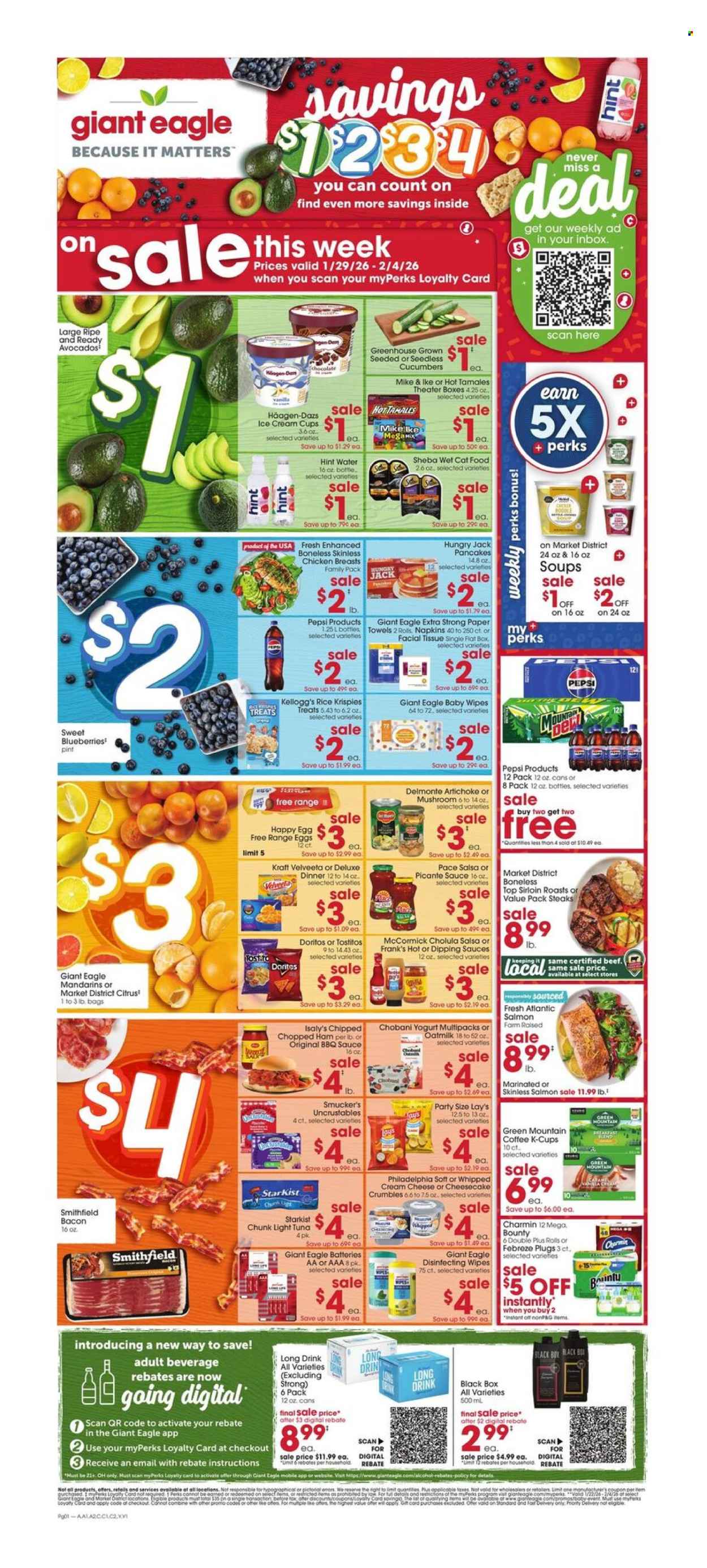 Giant Eagle ad - 01/29/2026 - 02/04/2026. Page 1