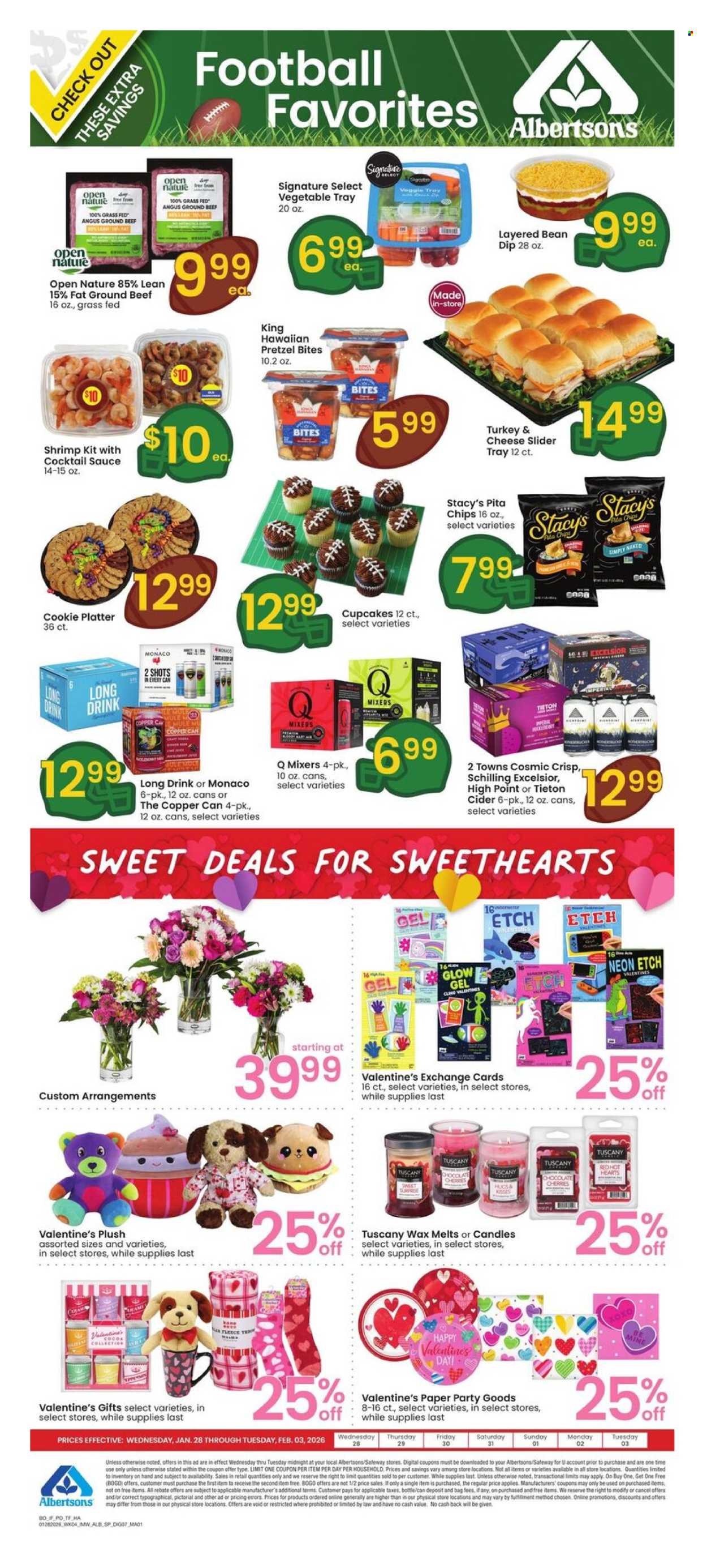 Albertsons ad - 01/28/2026 - 02/03/2026. Page 1
