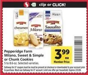 Pepperidge Farm Cookies