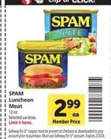 Spam Luncheon Meat