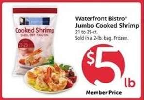 Waterfront BISTRO Jumbo Cooked Shrimp