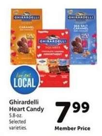 Ghirardelli Heart Candy
