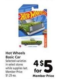 Hot Wheels Basic Car