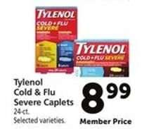 Tylenol Cold & Flu Severe Caplets