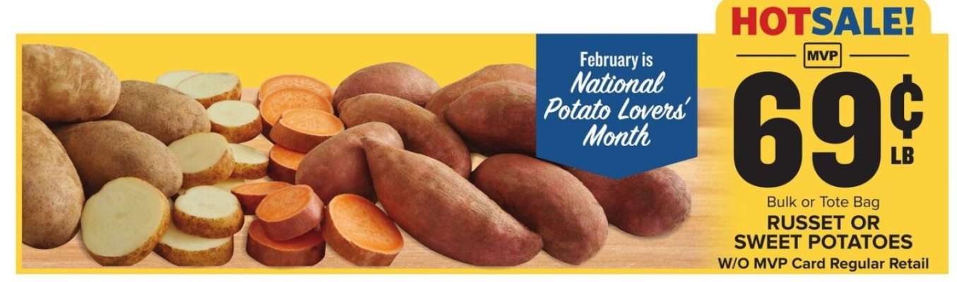Russet or Sweet Potatoes