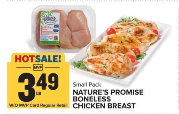 Nature's Promise Boneless Chicken Breast