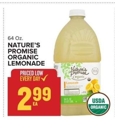 Nature's Promise Organic Lemonade