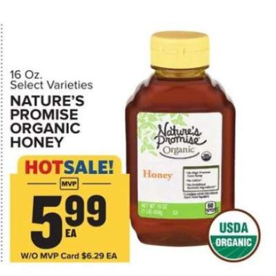 Nature's Promise Organic Honey