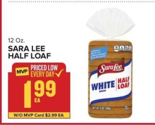Sara Lee Half Loaf