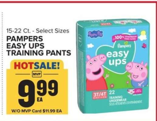 Pampers Easy-Ups Training Pants*