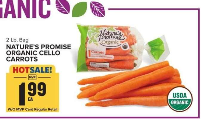 Nature's Promise Organic Cello Carrots