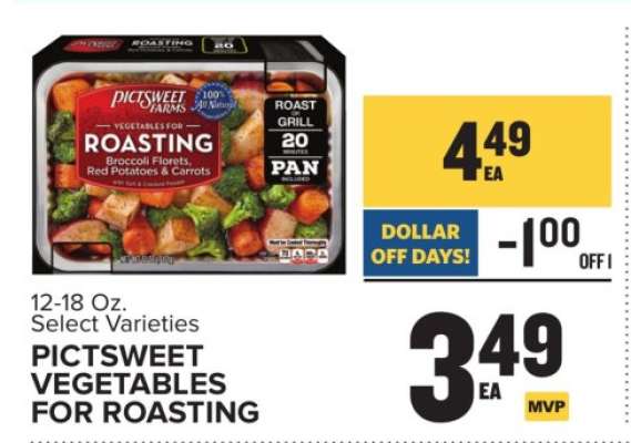 Pictsweet Vegetables for Roasting