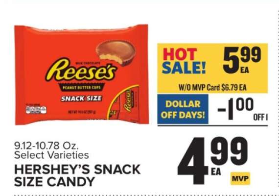 Hershey's Snack Size Candy