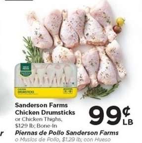 Sanderson Farms Chicken Drumsticks