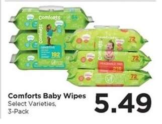Comforts Baby Wipes
