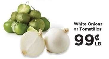 White Onions or Tomatillos