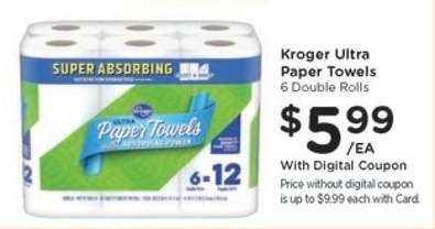 Kroger Ultra Paper Towels