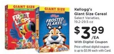 Kellogg's Giant Size Cereal