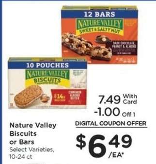 Nature Valley Biscuits or Bars