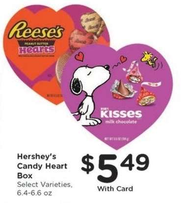 Hershey's Candy Heart Box