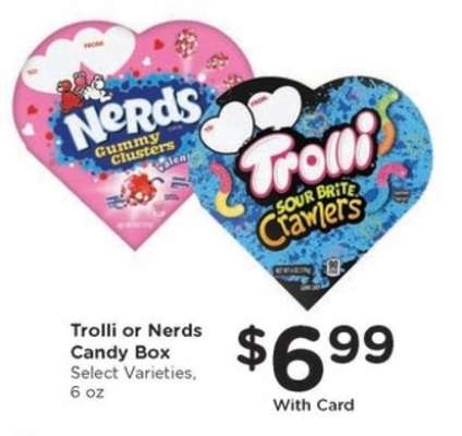 Trolli or Nerds Candy Box