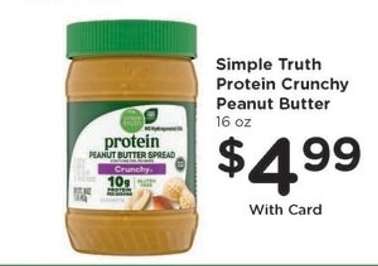 Simple Truth Protein Crunchy Peanut Butter