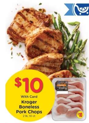 Kroger Boneless Pork Chops