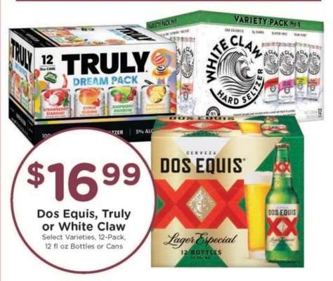 Dos Equis, Truly or White Claw