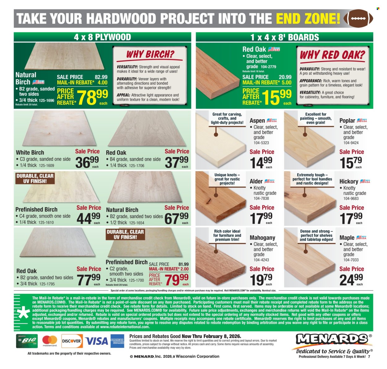 Menards ad - 01/29/2026 - 02/08/2026. Page 10