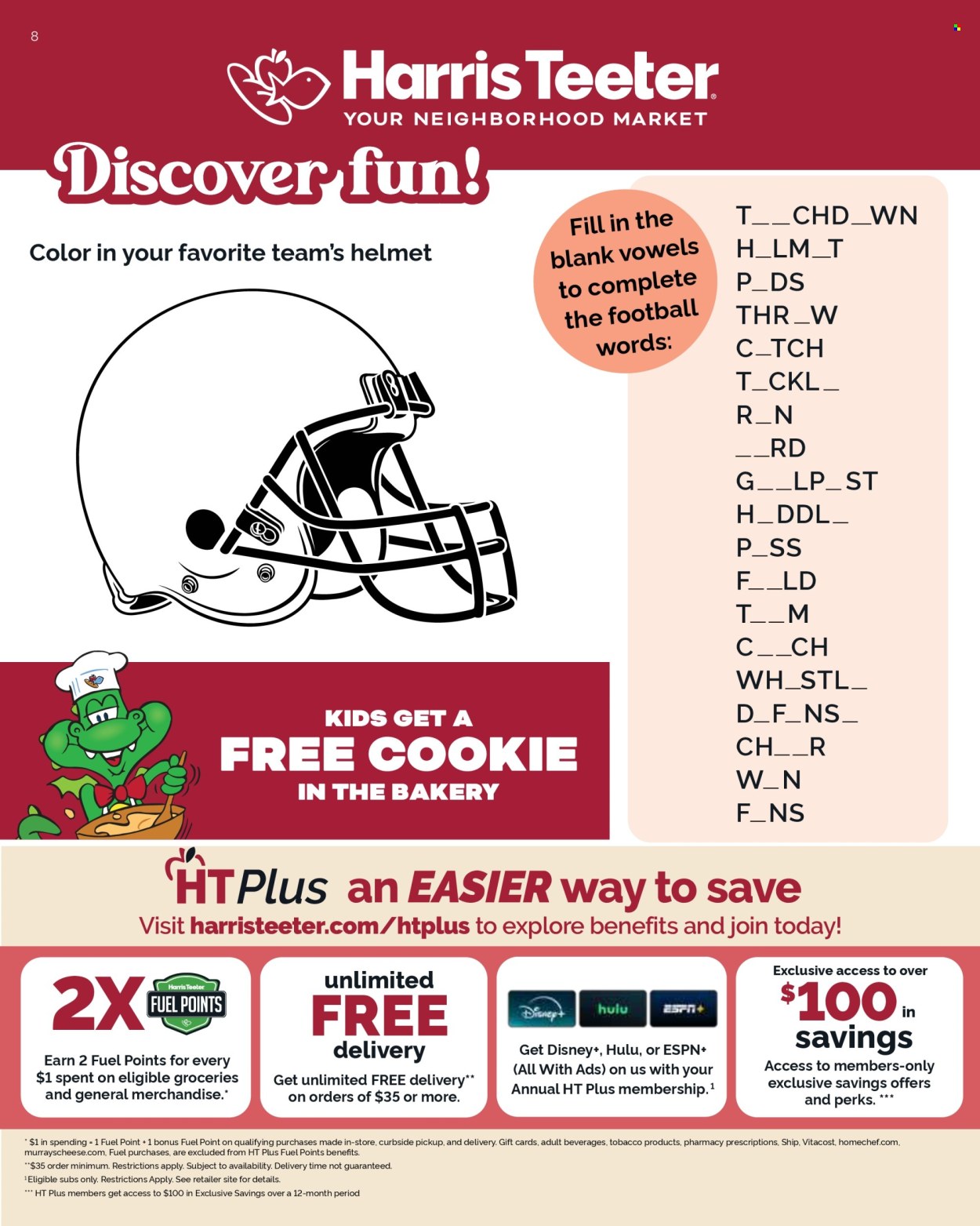 Harris Teeter ad - 01/28/2026 - 02/24/2026. Page 8