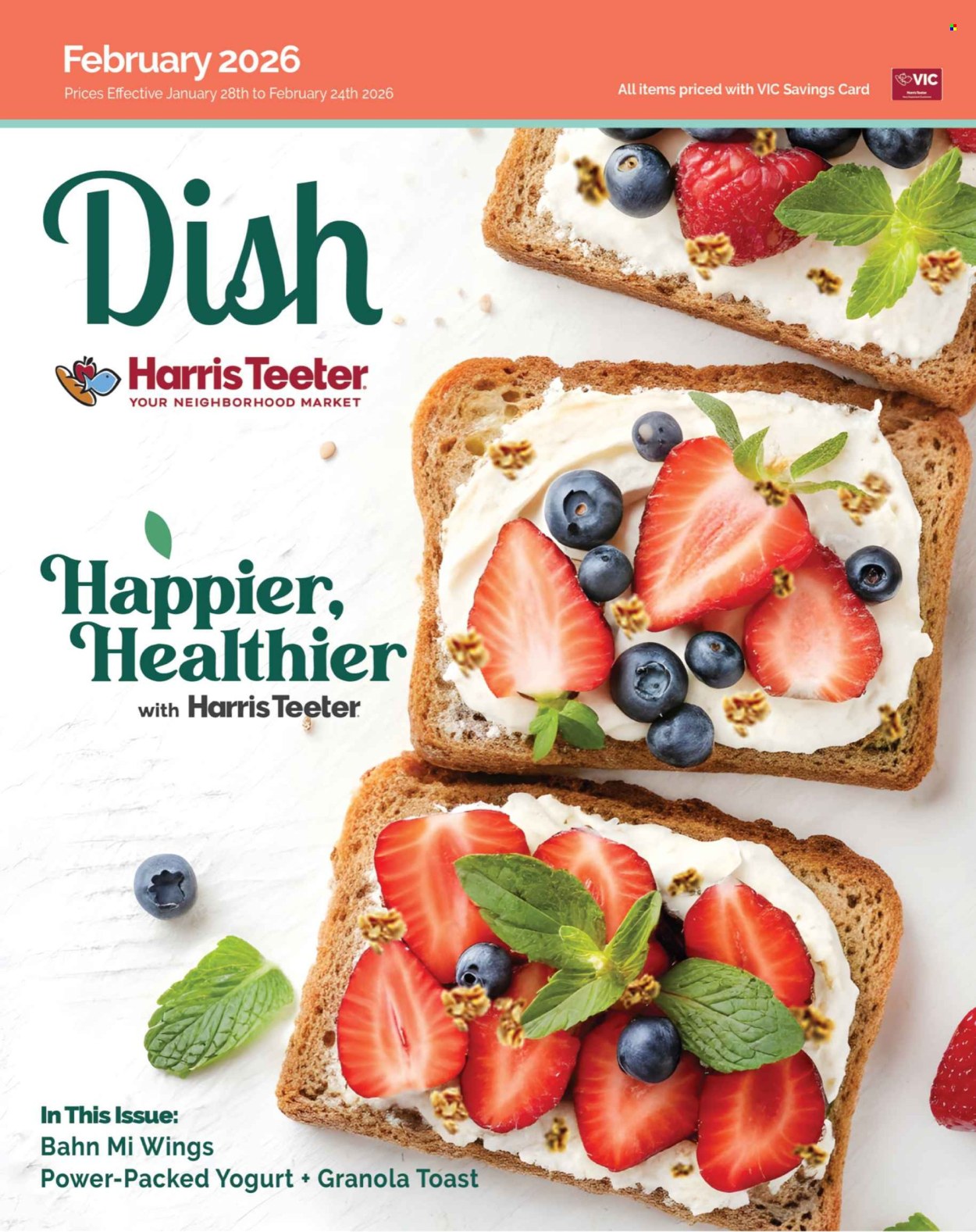 Harris Teeter ad - 01/28/2026 - 02/24/2026. Page 1