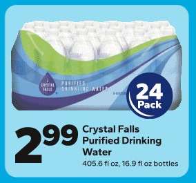 Crystal Falls Purified Drinking Water