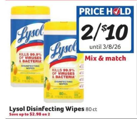 Lysol Disinfecting Wipes