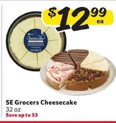 SE Grocers Cheesecake
