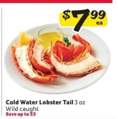 Cold Water Lobster Tail