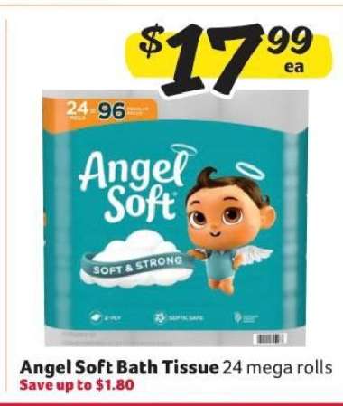 Angel Soft Bath Tissue