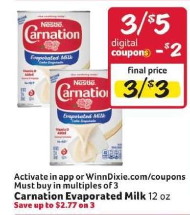 Carnation Evaporated Milk