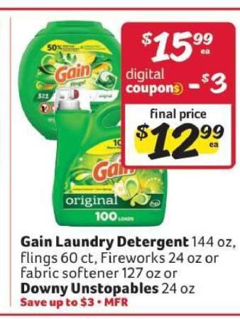 Gain Laundry Detergent