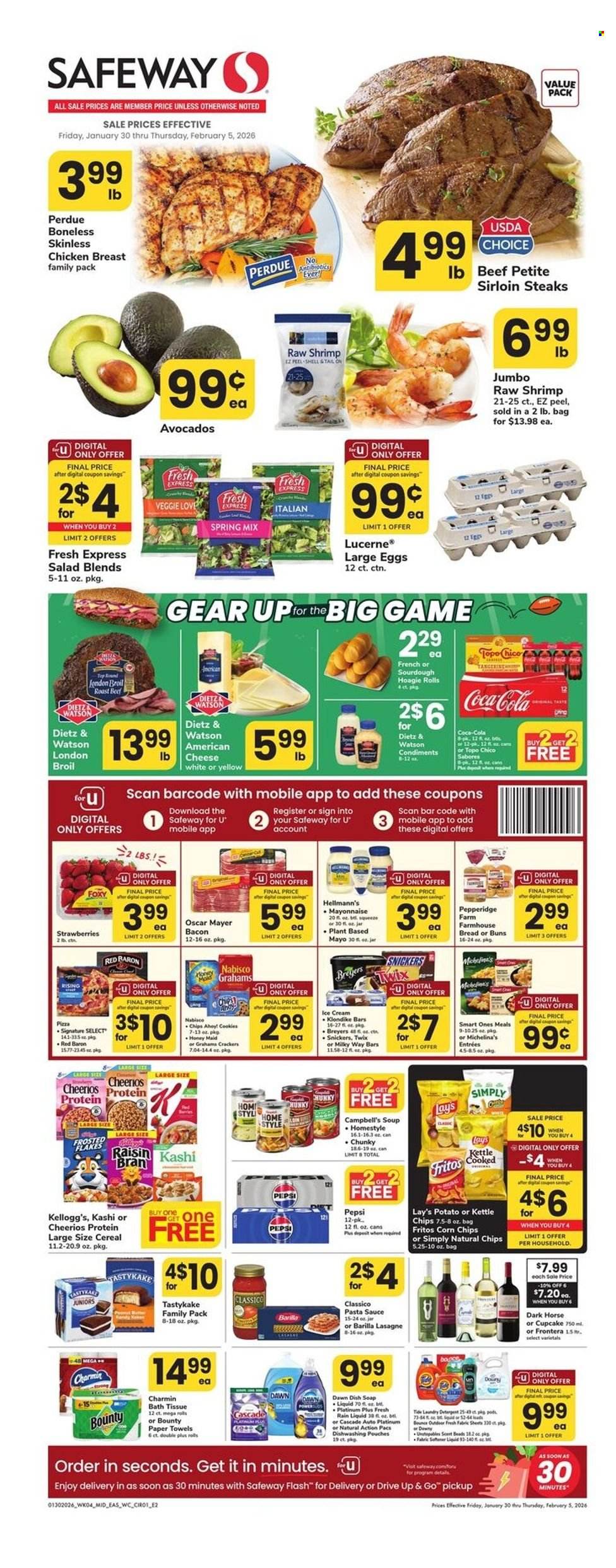 Safeway ad - 01/30/2026 - 02/05/2026. Page 1