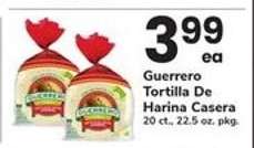 Guerrero Tortilla De Harina Casera