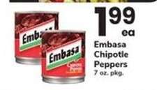 Embasa Chipotle Peppers