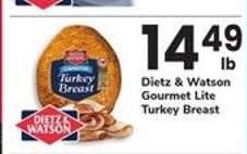 Dietz & Watson Gourmet Lite Turkey Breast