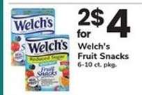 Welch's Fruit Snacks