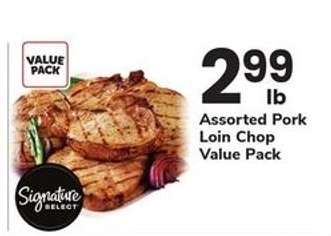 Signature Select Assorted Pork Loin Chop Value Pack