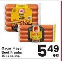 Oscar Mayer Beef Franks