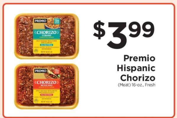 Premio Hispanic Chorizo